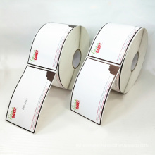Hot Sale Custom Adhesive Blank Label Rolls Printable Writable Label For Food Storage Sticker